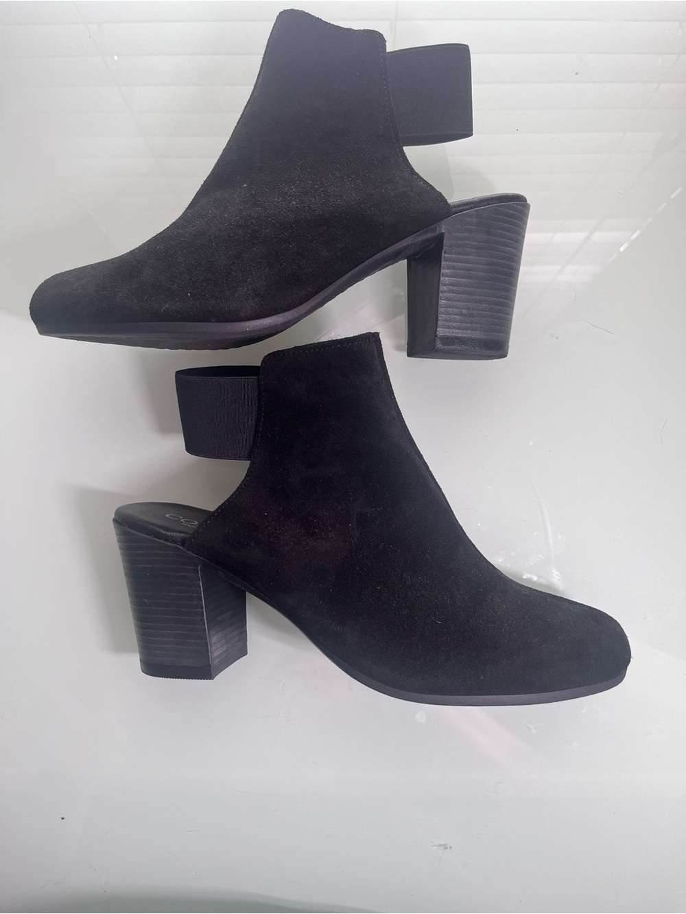 Cordani Made in Italy Black Slingback Ankle Boots